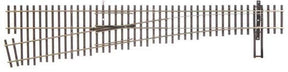 Walthers Walthers 948-70017 Code 70 Number 6 Left Hand Turnout - Nickle Silver DCC Friendly HO Scale