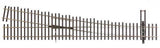 Walthers Walthers 948-70018 Code 70 Number 6 Right Hand Turnout - Nickle Silver DCC Friendly HO Scale