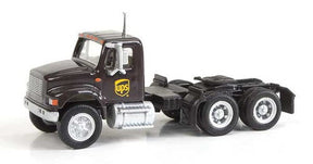 Walthers Walthers 949-11185 International 4900 Dual-Axle Semi Tractor Only United Parcel Service (Modern Shield Logo; brown, yellow) - Assembled HO Scale SceneMaster
