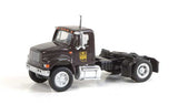 Walthers Walthers 949-11192 International 4900 Single-Axle Semi Tractor Only United Parcel Service (Bow Tie Shield Logo; brown, yellow) - Assembled HO Scale SceneMaster