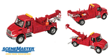 Walthers Walthers 949-11531 International 4300 Tow Truck Red - Assembled HO Scale SceneMaster