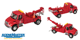 Walthers Walthers 949-11531 International 4300 Tow Truck Red - Assembled HO Scale SceneMaster