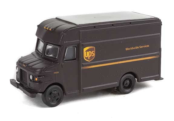 Walthers Walthers 949-14001 UPS Package Car United Parcel Service Modern Shield Logo - Assembled HO Scale SceneMaster