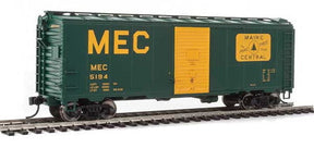 Walthers Walthers Mainline 2720 40' AAR Modified 1937 Boxcar Maine Central #5194 (green, yellow; Large MEC, The Pine Tree Route Logos) HO Scale