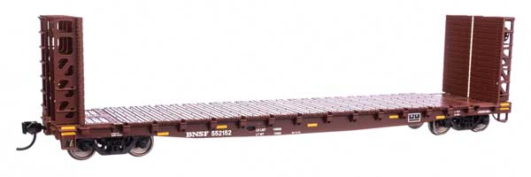 Walthers Walthers Mainline 5923 53' GSC Bulkhead Flatcar BNSF #552152 HO Scale 910-5923