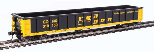 Walthers Walthers Mainline 910-6222 53' Railgon GONX - Railgon #310159  (SCALE=HO)  Part # 910-6222