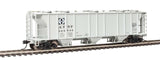 Walthers Walthers Mainline 910-7006 50' PS-2 2893 3-Bay Covered Hopper - ATSF - Santa Fe #300740 HO Scale