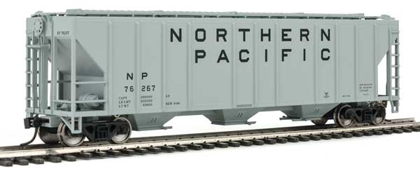 Walthers Walthers Mainline 910-7284 54' PS2-CD 4427 Low-Side Covered Hopper - NP - Northern Pacific Railroad #76267 HO Scale