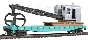 Walthers Walthers Trainline Flatcar with Logging Crane - Ready to Run - Union Pacific #19436 (HO Scale) Part# 931-1781