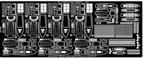 White Ensign Details DETAIL PARTS White Ensign Details 1/200 Bismarck, Tirpitz Ships Boat Fittings Detail Set