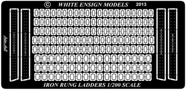 White Ensign Details DETAIL PARTS White Ensign Details 1/200 Generic Ladder Rungs Detail Set