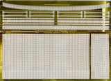White Ensign Details DETAIL PARTS White Ensign Details 1/350 Extrafine 3-Bar Rails & Ladders Detail Set