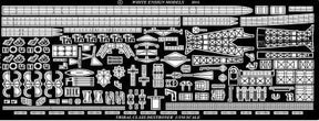 White Ensign Details DETAIL PARTS White Ensign Details 1/350 Tribal Class Destroyer Detail Set for TSM