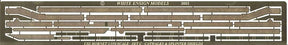 White Ensign Details DETAIL PARTS White Ensign Details 1/350 USS Hornet Perforated Catwalk for TSM Detail Set