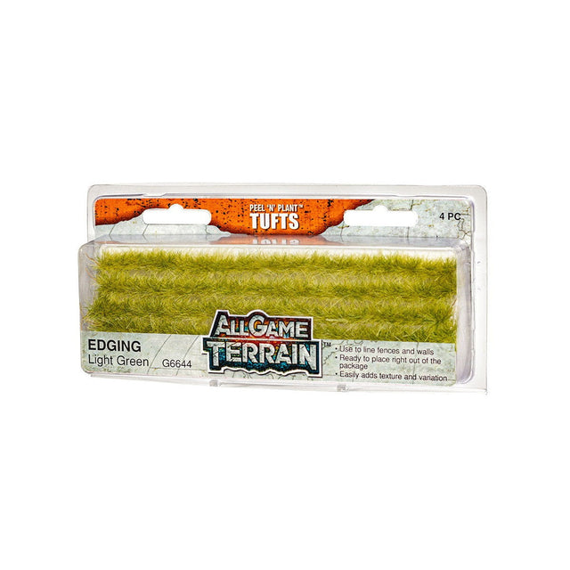 Woodland Scenics All Game Terrain Edging Light Green