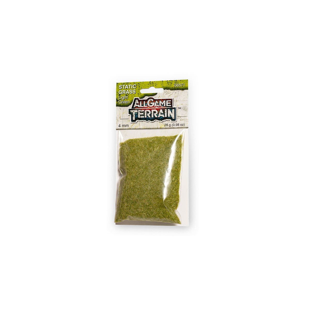 Woodland Scenics All Game Terrain Static Grass 4 mm Light Green