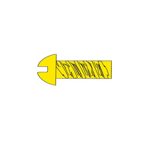 Woodland Scenics Woodland Scenics 0-80 1/4''Round Head Screw/5pk