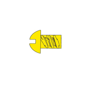 Woodland Scenics Woodland Scenics 1-72 1/8''Round Head Screw/5pk