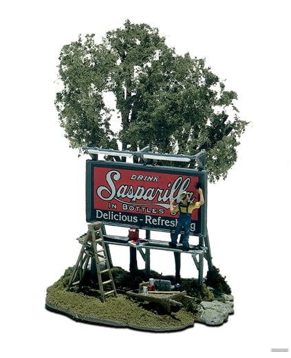 Woodland Scenics Woodland Scenics 105 HO The Sign Painter Scene