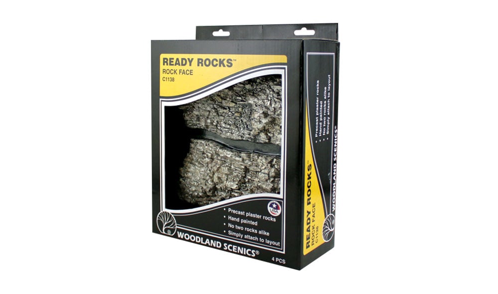 Woodland Scenics Woodland Scenics 1138 Rock Face Ready Rocks