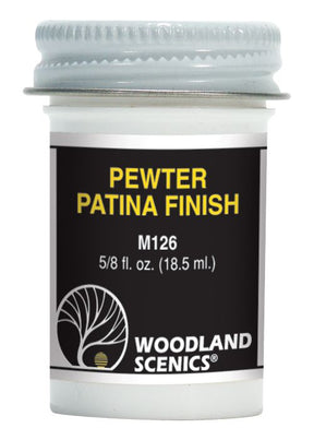 Woodland Scenics Woodland Scenics 126 Miniscene Pewter Patina Finish