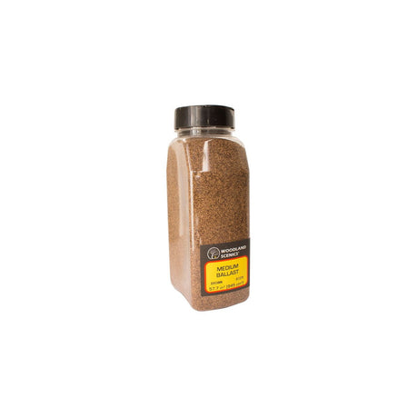 Woodland Scenics Woodland Scenics 1379 Brown Medium Ballast Shaker