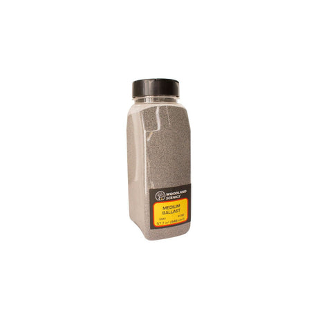 Woodland Scenics Woodland Scenics 1389 Gray Coarse Ballast Shaker