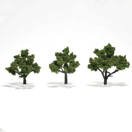 Woodland Scenics Woodland Scenics 1506 Trees 3''-4'' Light Green 3/pk