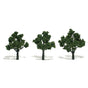 Woodland Scenics Woodland Scenics 1507 Trees 3''-4'' Medium Green 3/pk