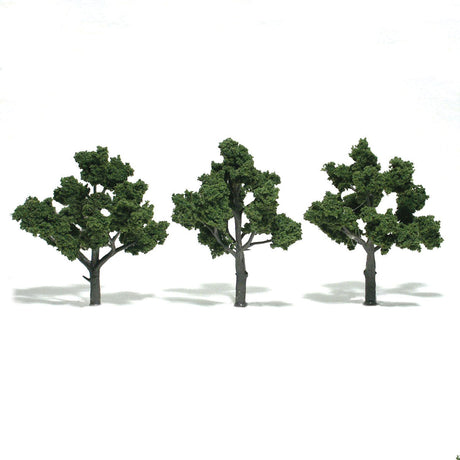 Woodland Scenics Woodland Scenics 1510 Trees 4''-5'' Medium Green 3/pk