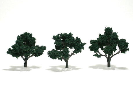 Woodland Scenics Woodland Scenics 1511 Trees 4''-5'' Dark Green 3/pk