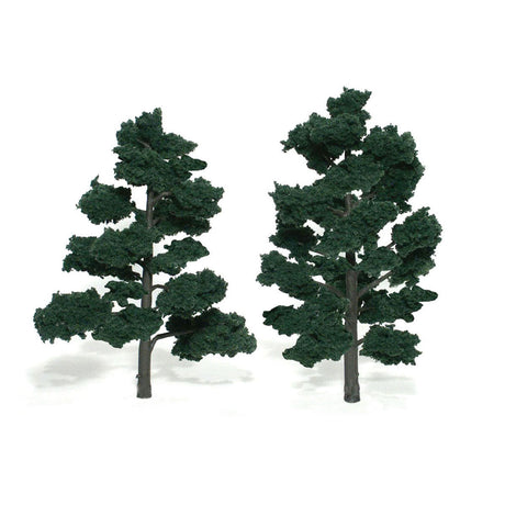 Woodland Scenics Woodland Scenics 1517 Trees 6''-7'' Dark Green 2/pk