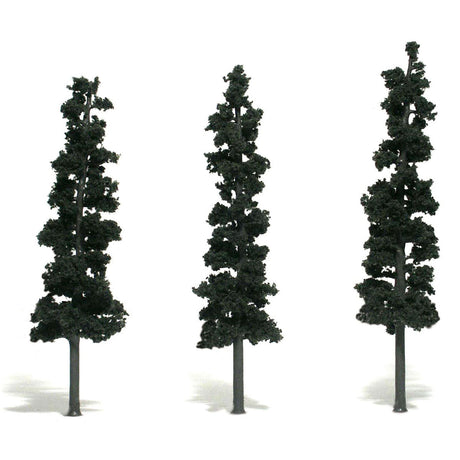 Woodland Scenics Woodland Scenics 1563 Trees 7''-8'' Conifer Green 3/pk