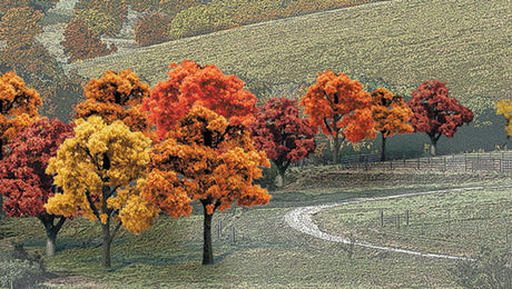 Woodland Scenics Woodland Scenics 1575 Bulk Trees 3/4''-2'' Fall Colors 38/pk