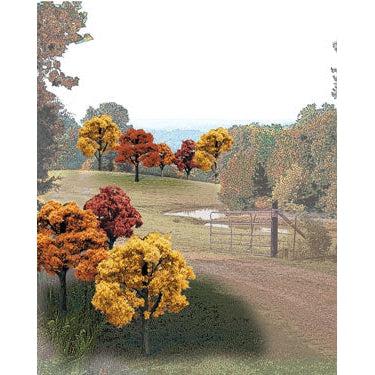 Woodland Scenics Woodland Scenics 1576 2" - 3" Fall Deciduous Trees 23/pk