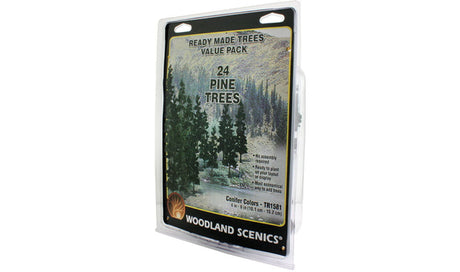 Woodland Scenics Woodland Scenics 1581 Bulk Trees 4''-6'' Conifers 24/pk