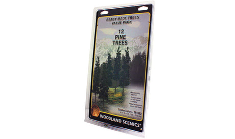 Woodland Scenics Woodland Scenics 1582 Bulk Trees 6''-8'' Conifers 12/pk