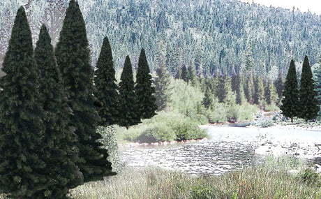 Woodland Scenics Woodland Scenics 1585 Bulk Trees 2''-4'' Evergreen 18/pk