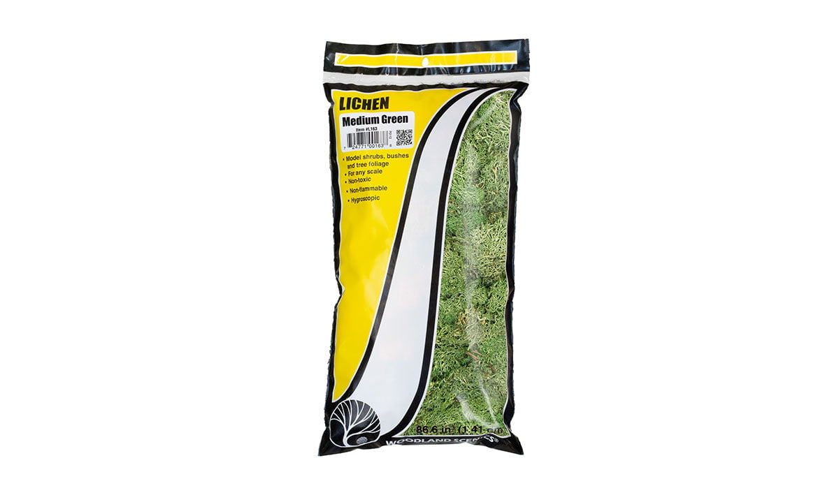 Woodland Scenics Woodland Scenics 163 Lichen/Medium Green