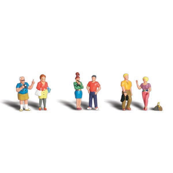 Woodland Scenics Woodland Scenics 1836 HO Scale Tourists