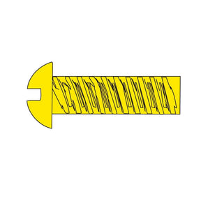 Woodland Scenics Woodland Scenics 2-56 1/2''Round Head Screw/5pk