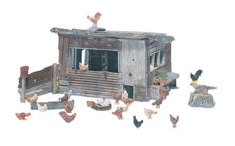 Woodland Scenics Woodland Scenics 215 HO Chicken Coop