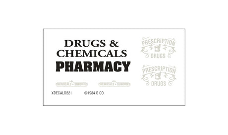 Woodland Scenics Woodland Scenics 221 HO Pharmacy Kit
