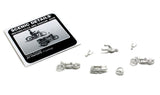 Woodland Scenics Woodland Scenics 228 HO Scale Motorcycles & Sidecar Scenic Details