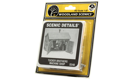 Woodland Scenics Woodland Scenics 240 HO Tucker Brothers Machine Shop
