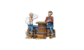 Woodland Scenics Woodland Scenics 2522 G Checker Players & Dog