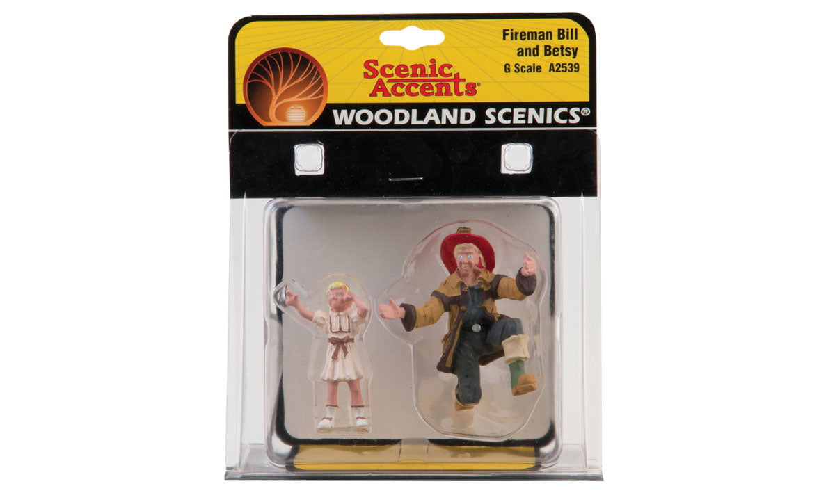 Woodland Scenics Woodland Scenics 2539 G Fireman Bill & Betsy