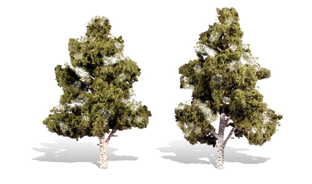 Woodland Scenics Woodland Scenics 3538 Waters Edge Trees 7'' - 8'' 2/pk