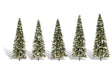 Woodland Scenics Woodland Scenics 3567 Snow Dusted Trees 2'' - 3.5'' 5/pk