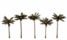 Woodland Scenics Woodland Scenics 3598 4 .75''-5 .25'' Large Palm Trees 5/pkg